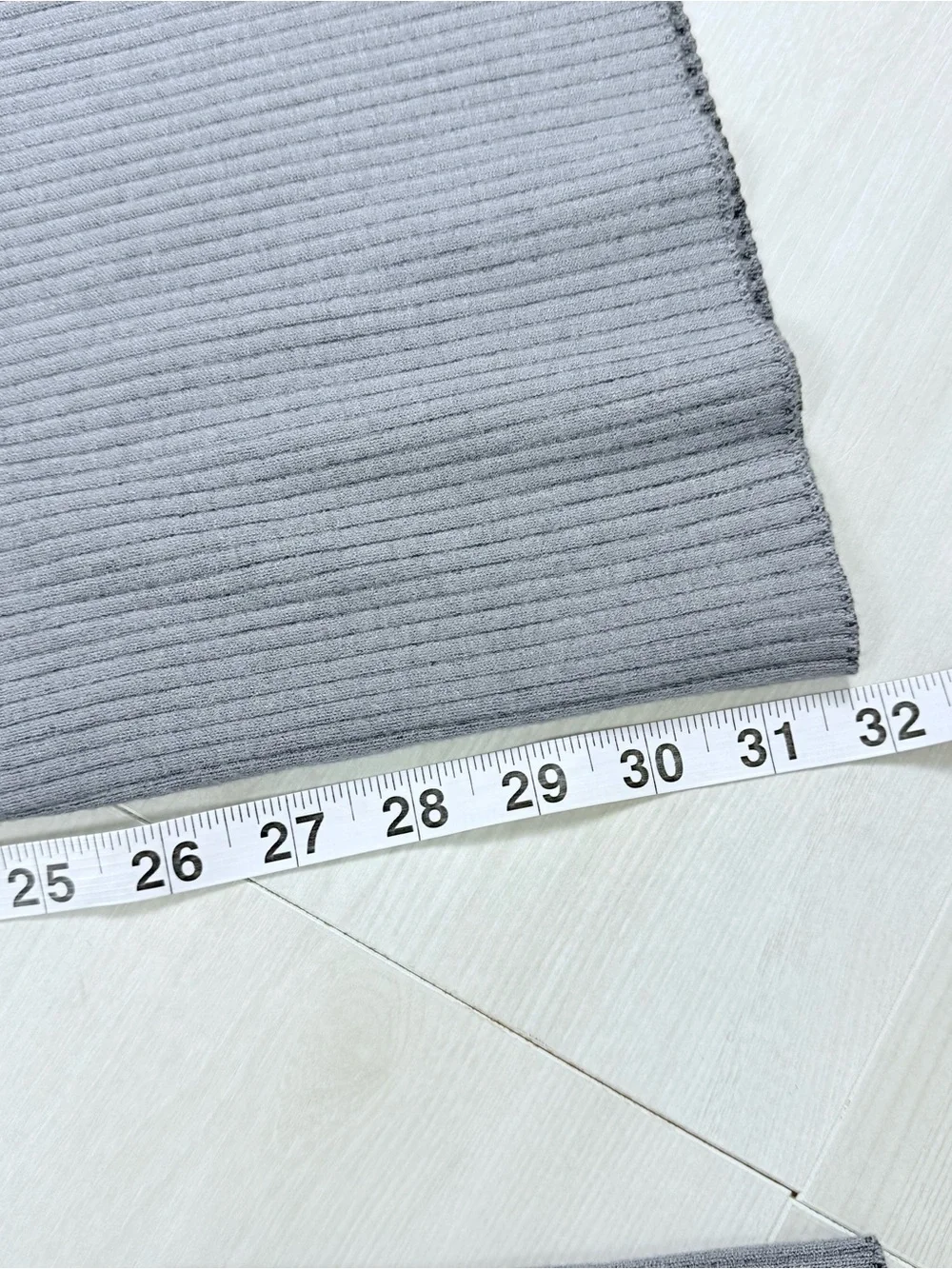 ALO Yoga Ribbed Flare Knit Pants in Slate Gray